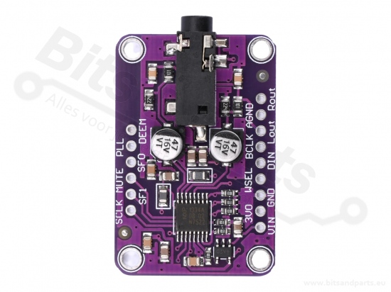 Audiodecoder Stereo DAC I2S - UDA1334A